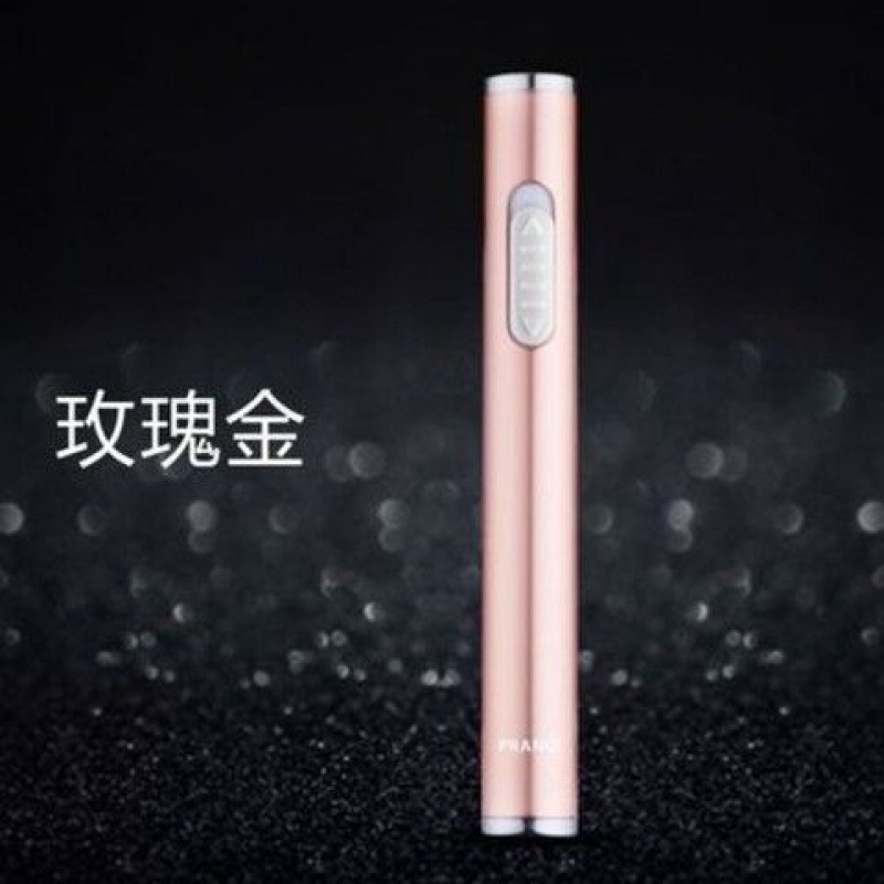 Mini usb Charging Lighter Mute Small Personality Metal Windproof Silent Cigarette Lighter Creative Gifts for Men and Women
