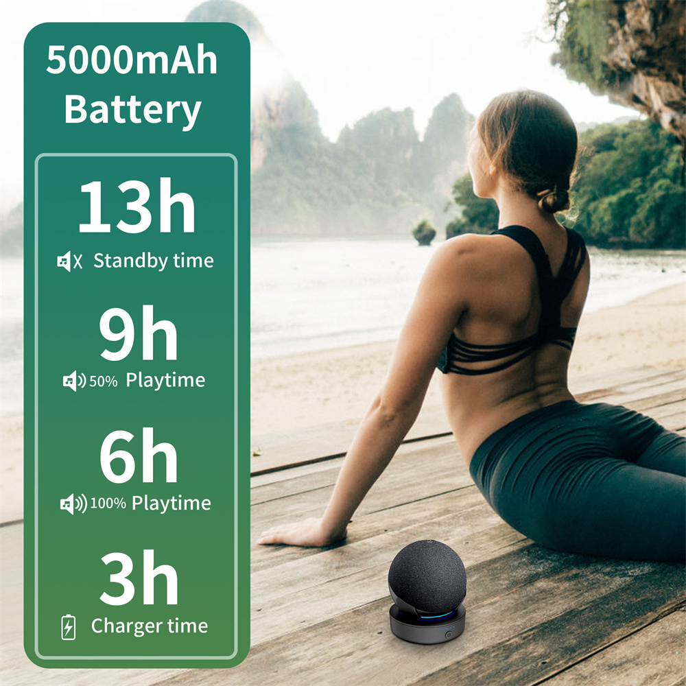 Battery Base For Alexa Echo Dot 4th 5th Gen 10000/5000 mAh Portable Rechargeable Power Bank For Smart Speaker Stand Holder. 