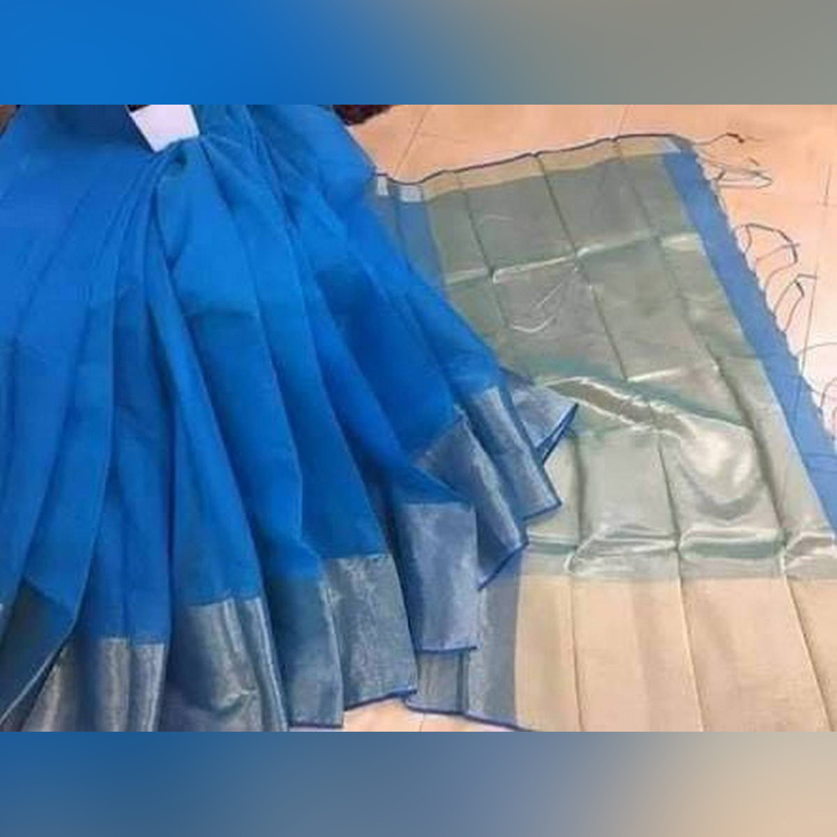 HALF SILK SAREE FOR WOMEN TAGAIL - Sari