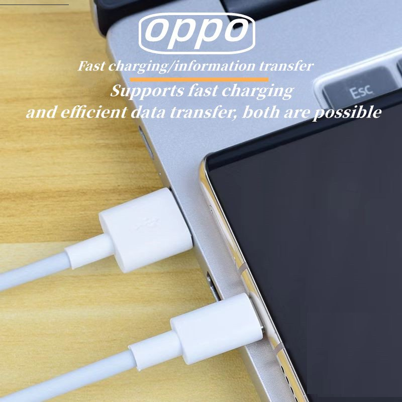 OPPO original charger fast charging data cable 5V2a10w charger suitable for A5s, A3S, A52020, F9, F7 and other series. 