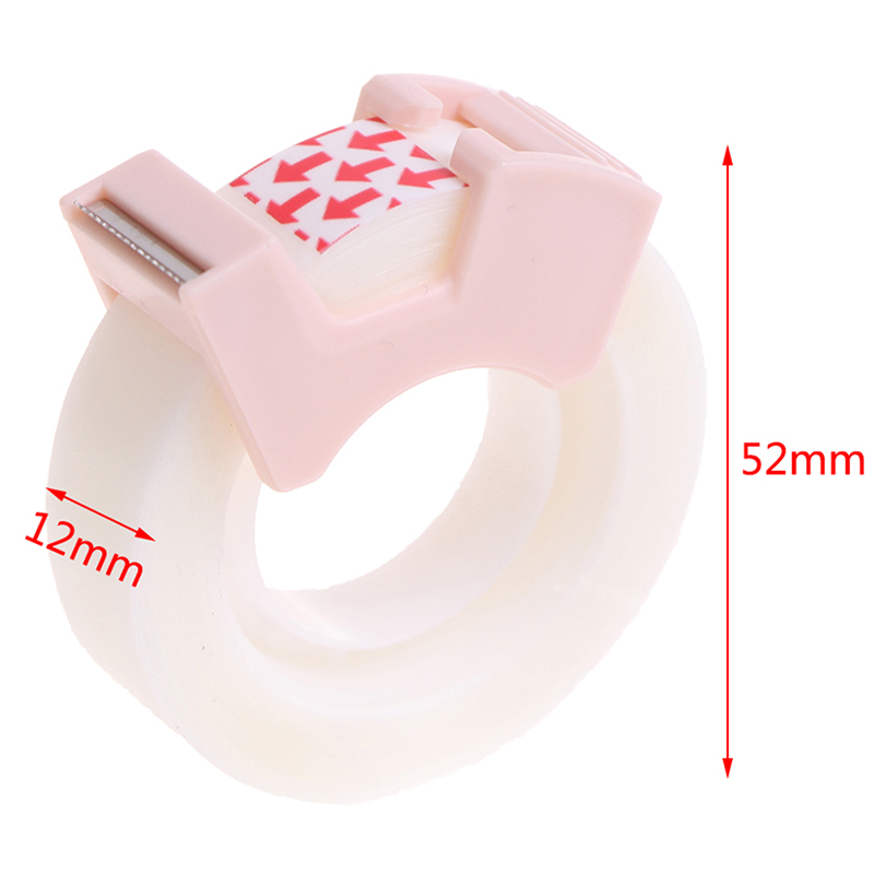 Adhesive Tape With Cutting Tool Writable Invisible Correction Tape Stationery BDM. 