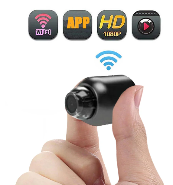 1080P HD X5 Mini WiFi Camera Included Sound Detector for Home Office 140 Degrees Micro Baby Monitor