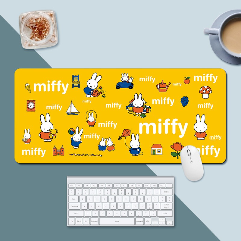 Cute Pink Mouse Pad for Hello Kitty Design with Big Size (60X30X0.2cm) Mousepad. 