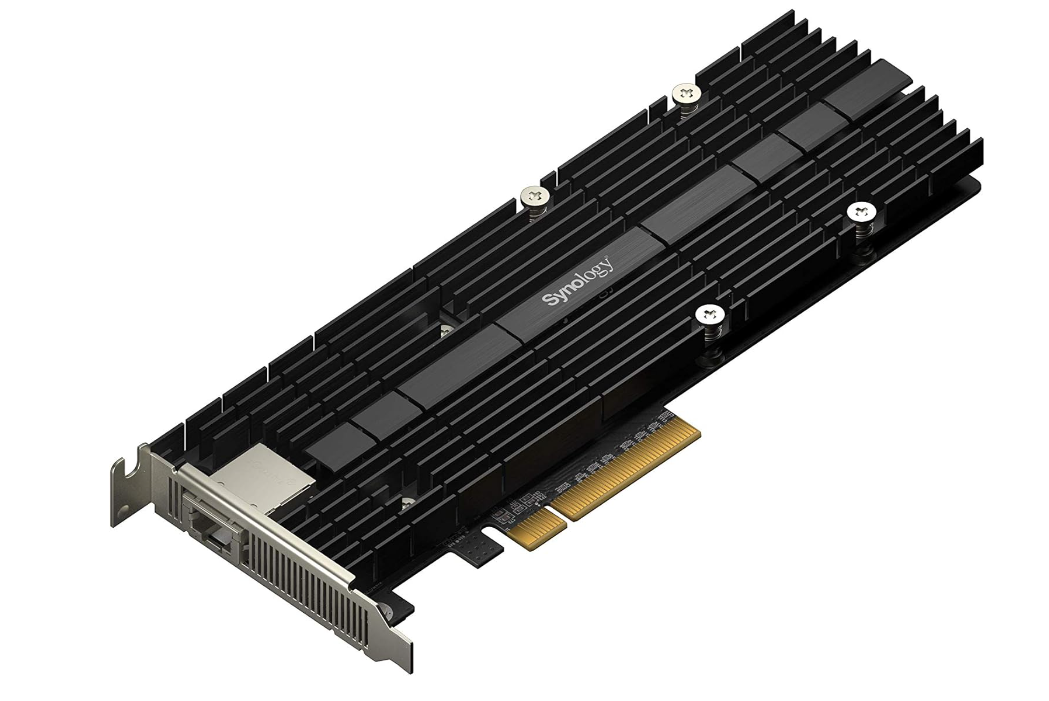 Synology 10Gb Ethernet and M.2 Adapter card E10M20-T1, RJ-45; 1 port