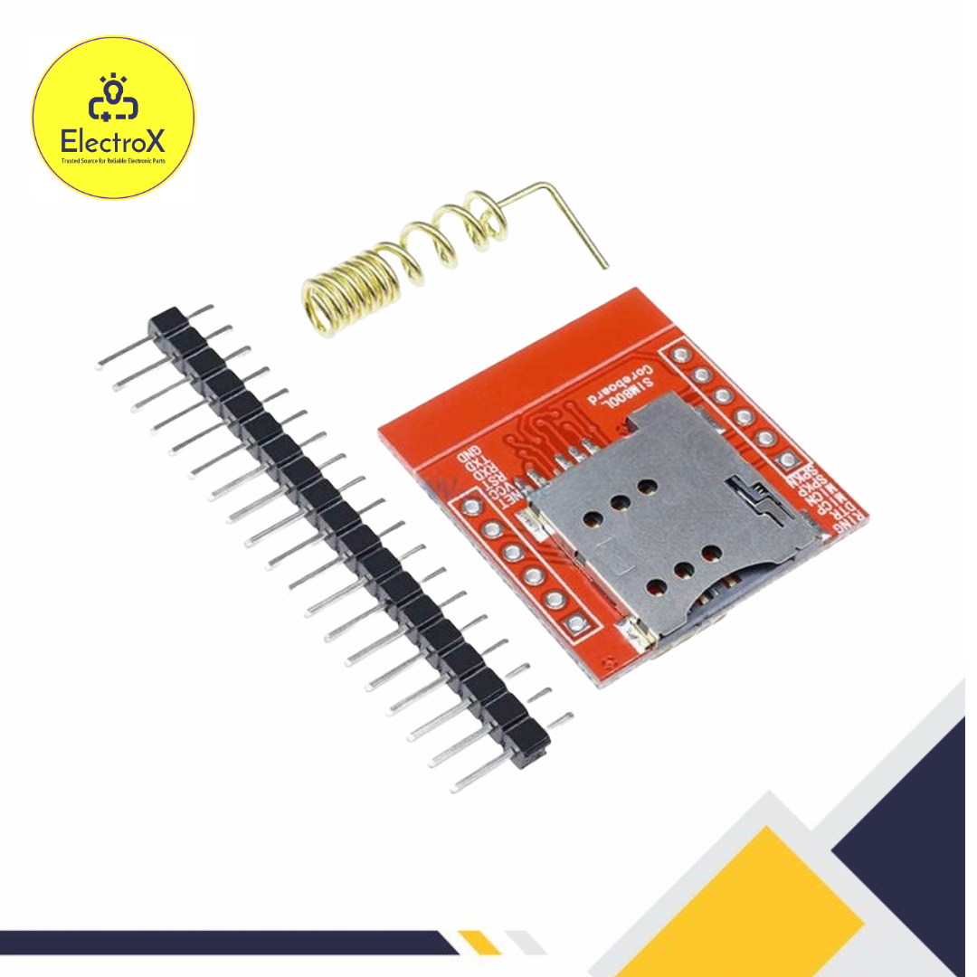 SM800L Module with Antenna & pin -mini Type Networking system for students Projects. 