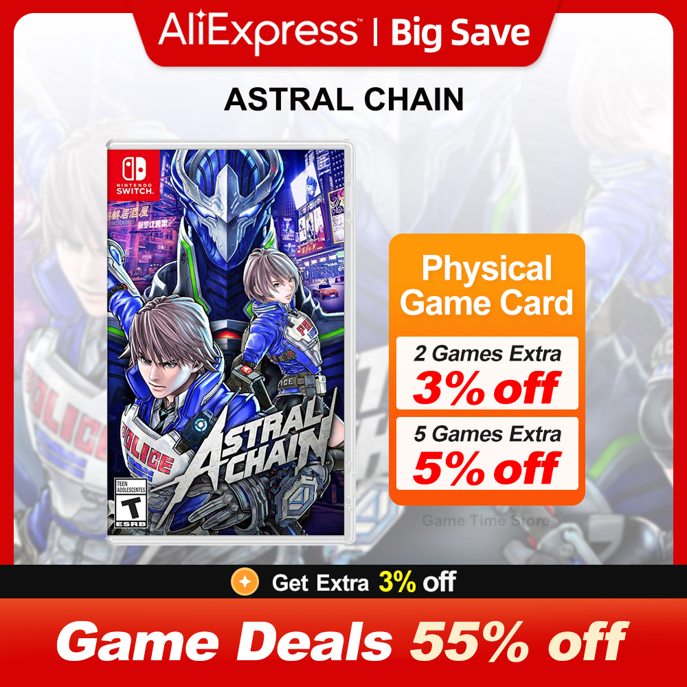 ASTRAL CHAIN Nintendo Switch Game Deals 100% Official Original