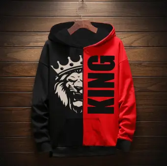 king hoodie red