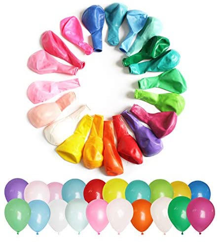 Mini Size Happy Birthday or Parties Ballons (100 Pcs)