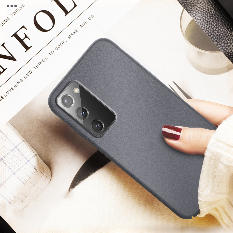For Samsung Galaxy M03S Matte Silicone Soft Cover Case for Samsung M03S Super Scrub Non-slip Back Cover Cases. 