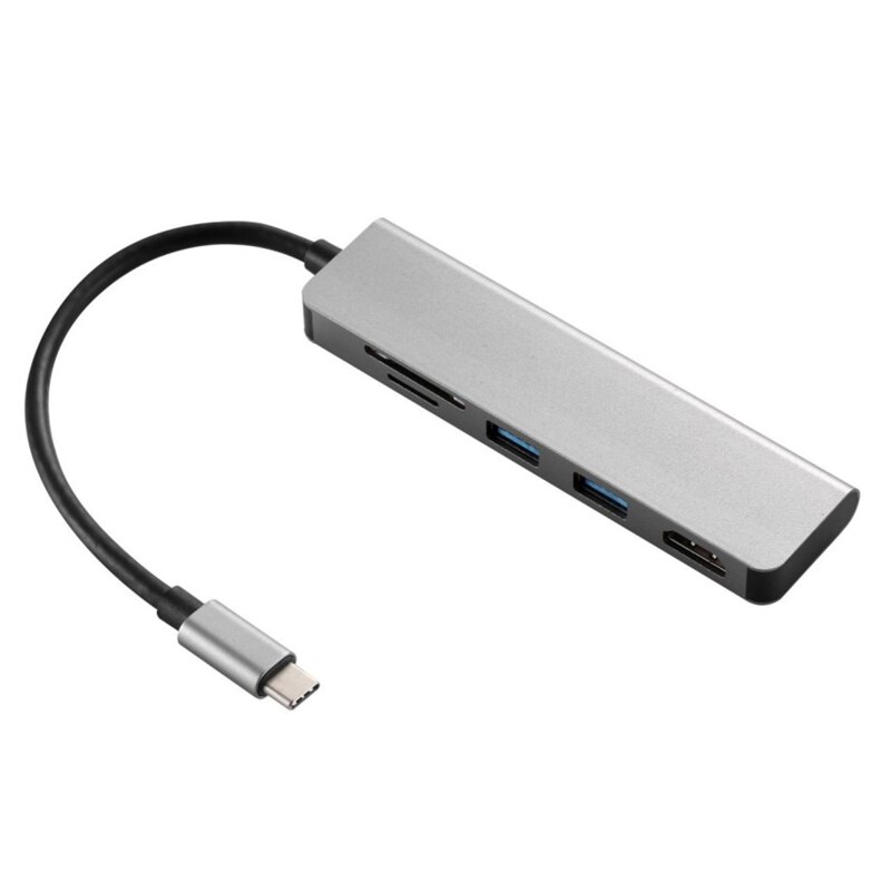 【VisioN Shop】Type-C USB Hub Expander Adapter USB3.0 Dockin. 