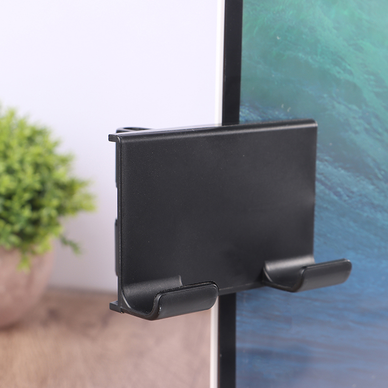 Notebook Screen Side Phone Holder Clip On Monitor For Laptop Or Desktop Monitor Creative Mobile Phone Stand For Laptop. 