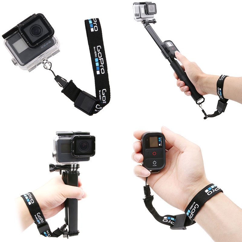 Hot Wrist Strap Nylon String Hand Lanyard Rope Cord Adjustable for GoPro Hero 10 9 8 7 6 SJCAM DJI OSMO Action 2 Camera Accessories. 