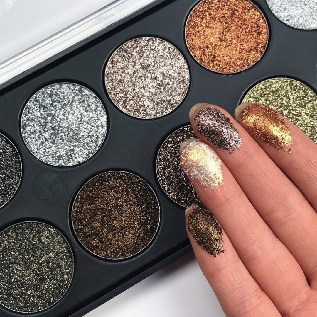 technic pressed glitter palette - star dust. 