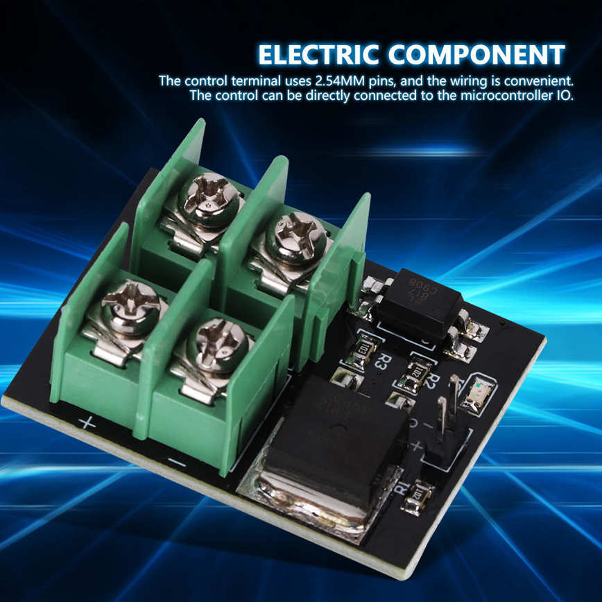 Switch driver module low voltage MOSFET switch 3V 5V high 12V 24V 36V field effect transistor. 