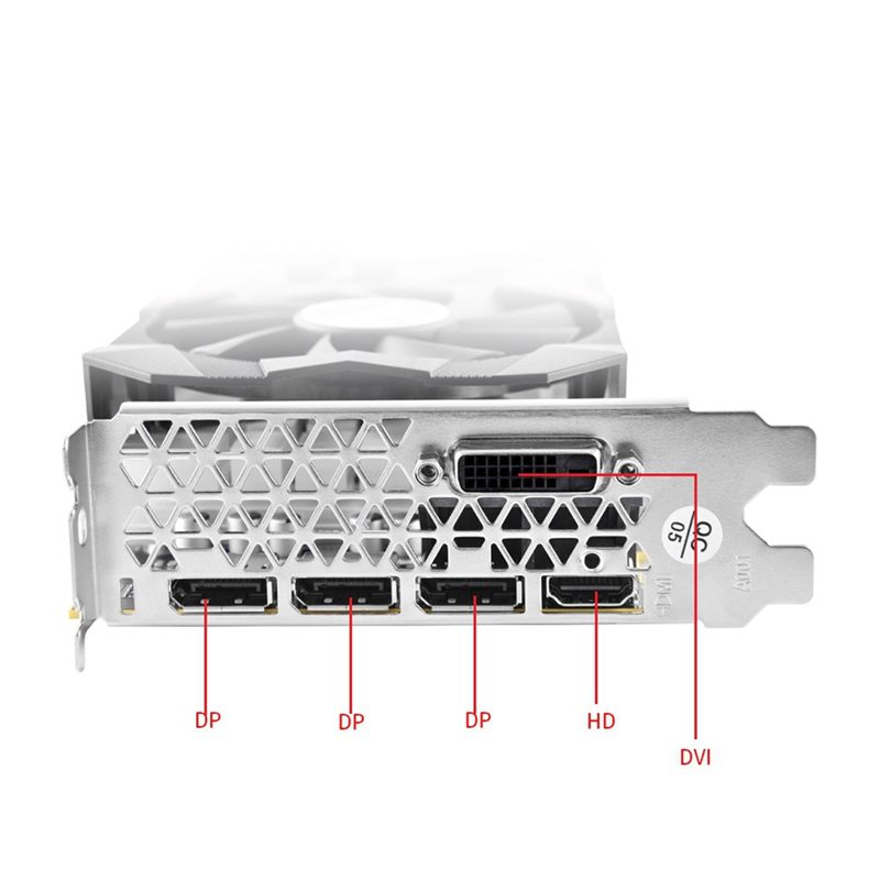 RX580 8GB DDR5 256BIT 2048SP Graphics Card 8Pin Dual Fan for AMD Mining Game Graphics Card. 