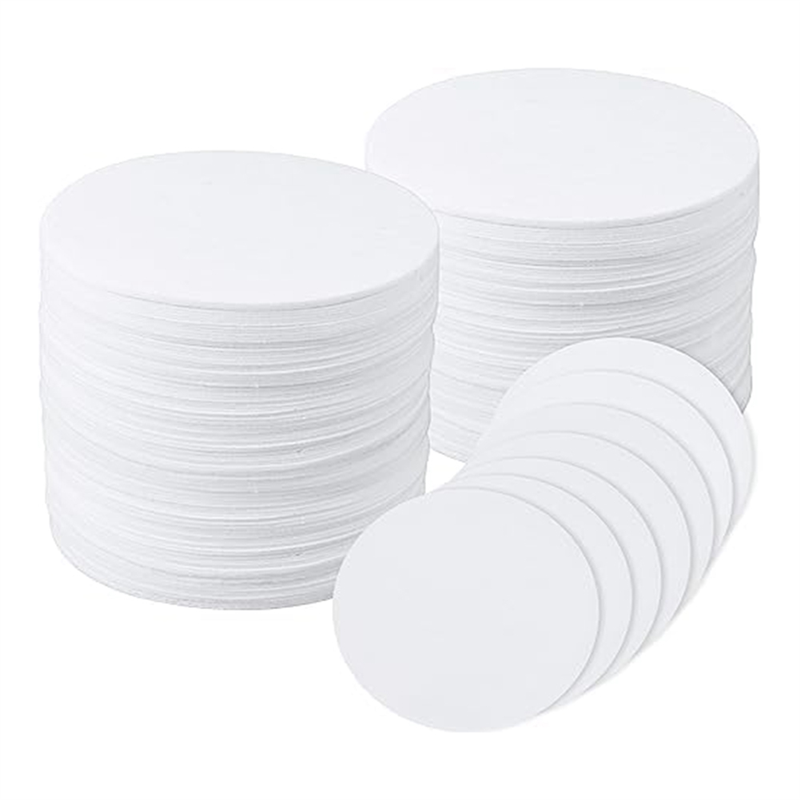 170 Pcs Microwave Kiln Paper Round Ceramic Fiber 4.7 Inch High Temperature Ceramic Kiln For DIY Fusing Glass Fusing Kiln Easy To Replace