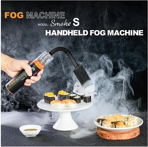 LENSGO Smoke S All-in-One Handheld Professional Fog Machine with Wireless Remote (30W). 