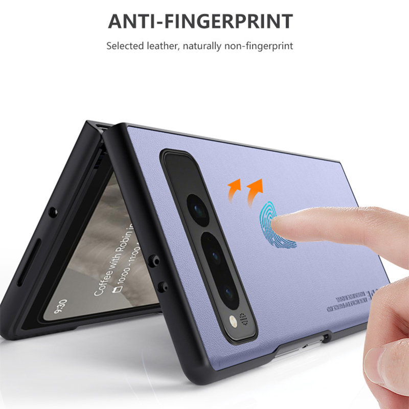 For Google Pixel Fold Case All-Inclusive Shockproof Soft Leather Ultra-Thin Fashion For Google Pixel Fold Back Cover. 