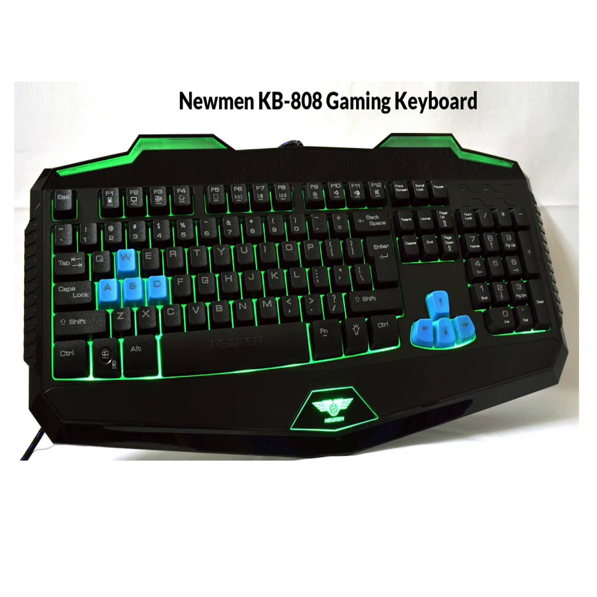 Newmen K-B808 Gaming Keyboard Multi-Color Lighting. 