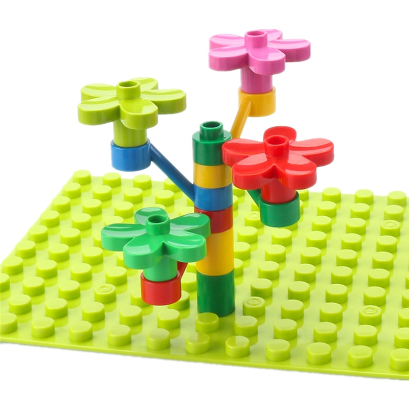 5 Styles Big Building Plastic BlocksPlates Base Figures Comptatible Large Bricks Foundation Baseplates Children Kids Toys Gifts. 