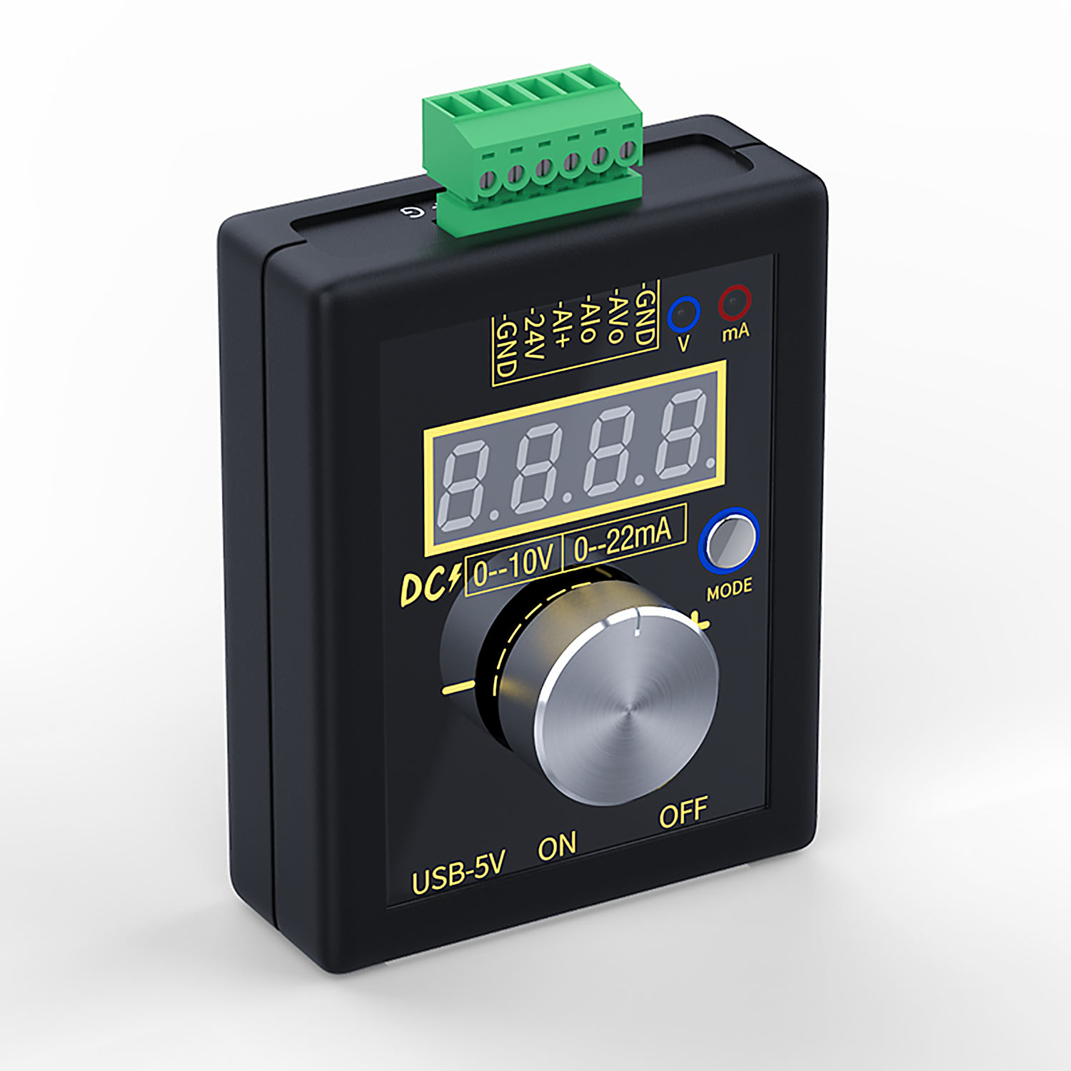 KOGEEK SG-002 Handheld Small Voltage Current Generator DC 0-10V 0-22mA Current Voltage Signal Producer - generator. 