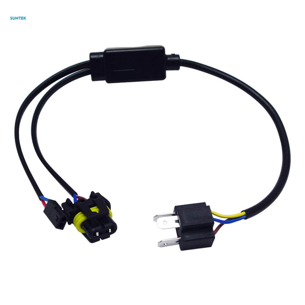 6x Durable Light Bulb Lamp H4 9003 HB2 Wiring Controllers Relay Harness Xenon HID. 