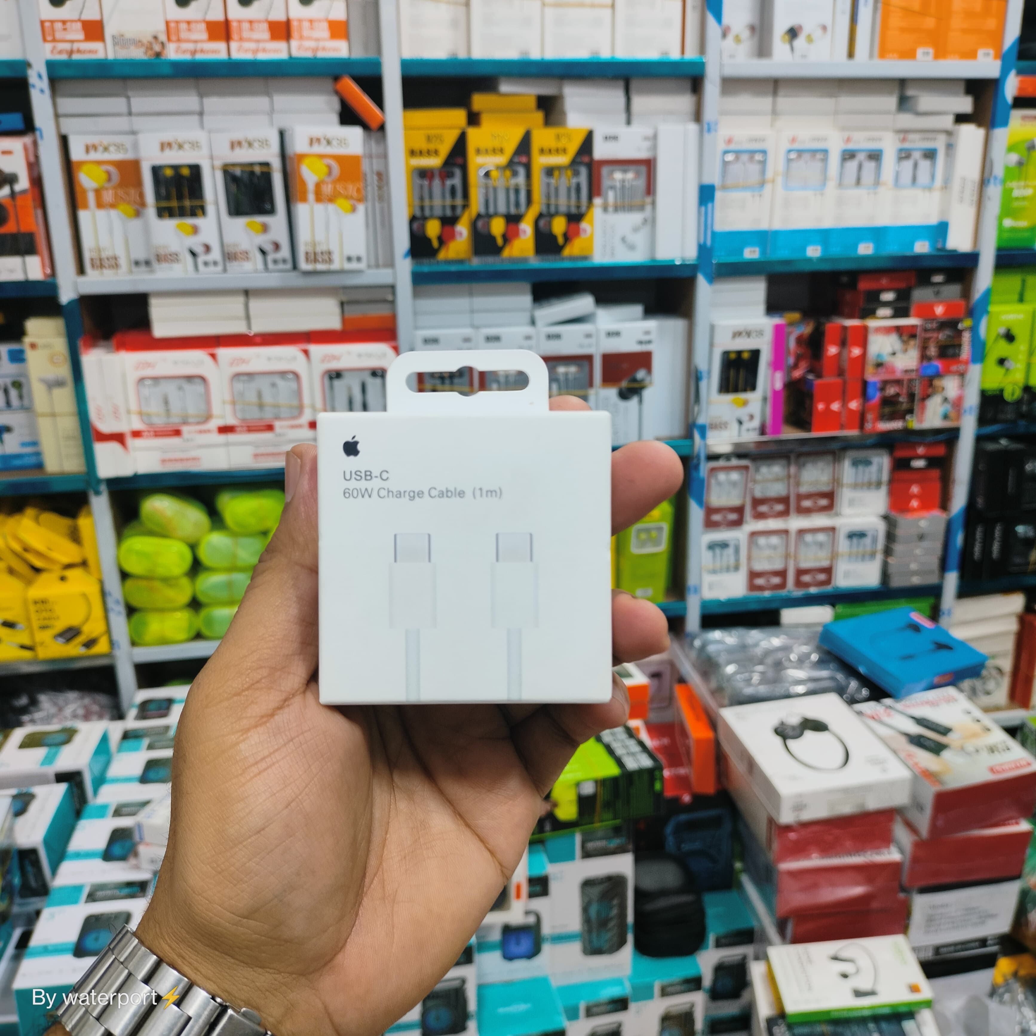 For Apple Iphone USB C Type C To C 60W 2 Fast Charging Data Cable Apple Type-C to Type-C PD Charging Cable 1m White. 