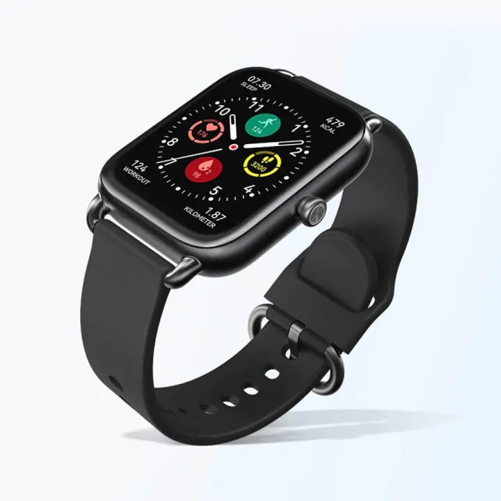 Haylou RS4 AMOLED HD Smart Watch with spO2 - Black-Best Price