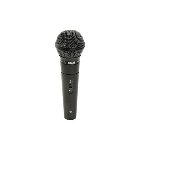 Ahuja AUD 101XLR Wired Microphone Unidirictional dynamic Microphone with Wired Ahuja Microphone - Black - Microphone - Microphone - Microphone