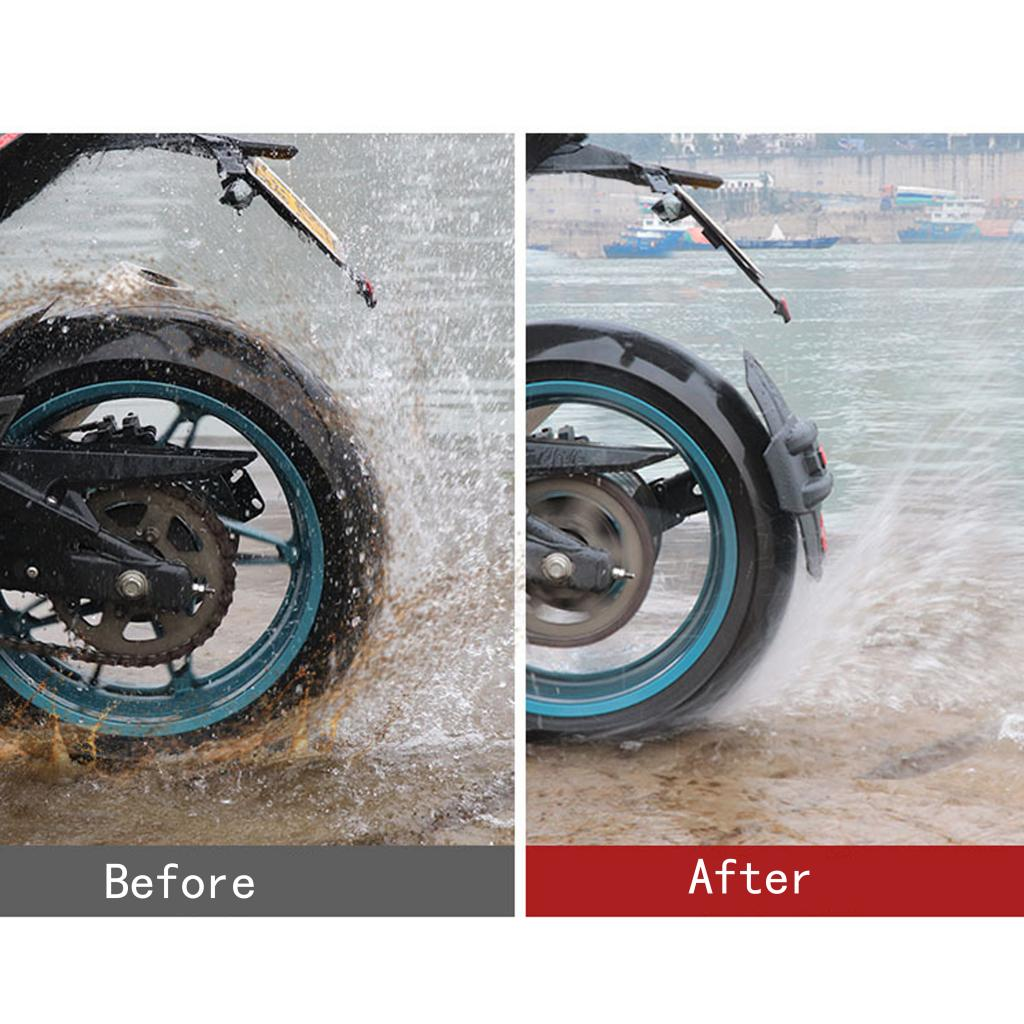 Motorcycle Universal Rear Fender Bracket with reflector and setup clump. 