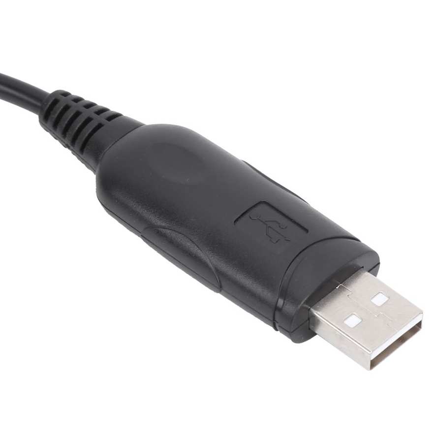 Two-Way Radio Accessory USB Programming Cable 2 Way Wire W/Software Fit for Motorola HT750 HT1250 GP328 GP330. 