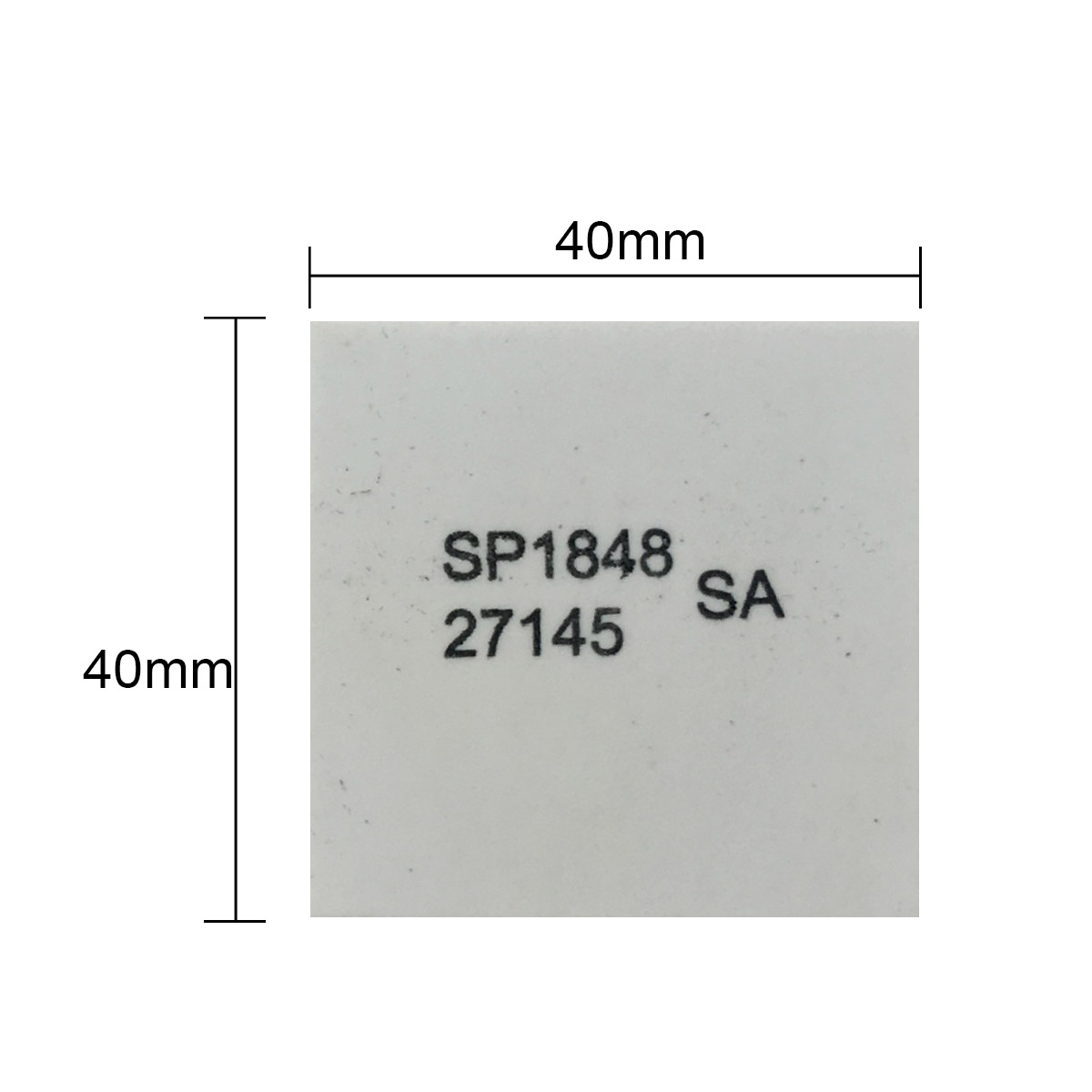 Durable 40x40mm  Useful Simple Module Thermoelectric Generator Semiconductor  Temperature Power. 