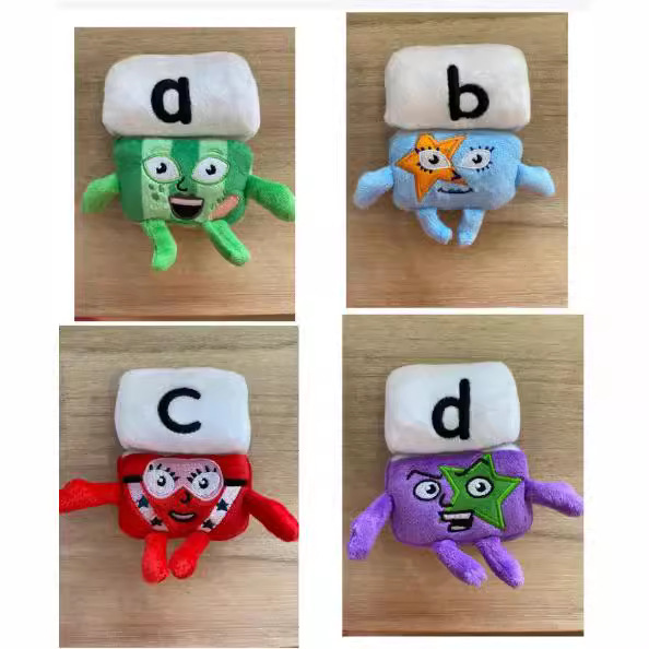 Cross-border new arrival Alphablocks Plush Plush Toy