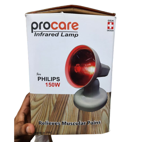 Procare Infrared Heating Lamp 150W 3 Levels Relieve Muscular Pains IRR Lamp. 