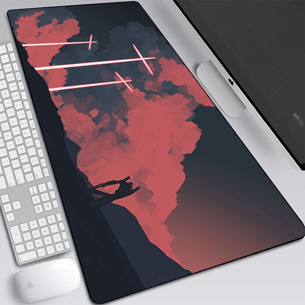 Anime Evangelion Large Gaming Mouse Pad Computer Laptop Mousepad Keyboard Pad Desk Mat PC Gamer Mouse Mat XXL Office Mausepad