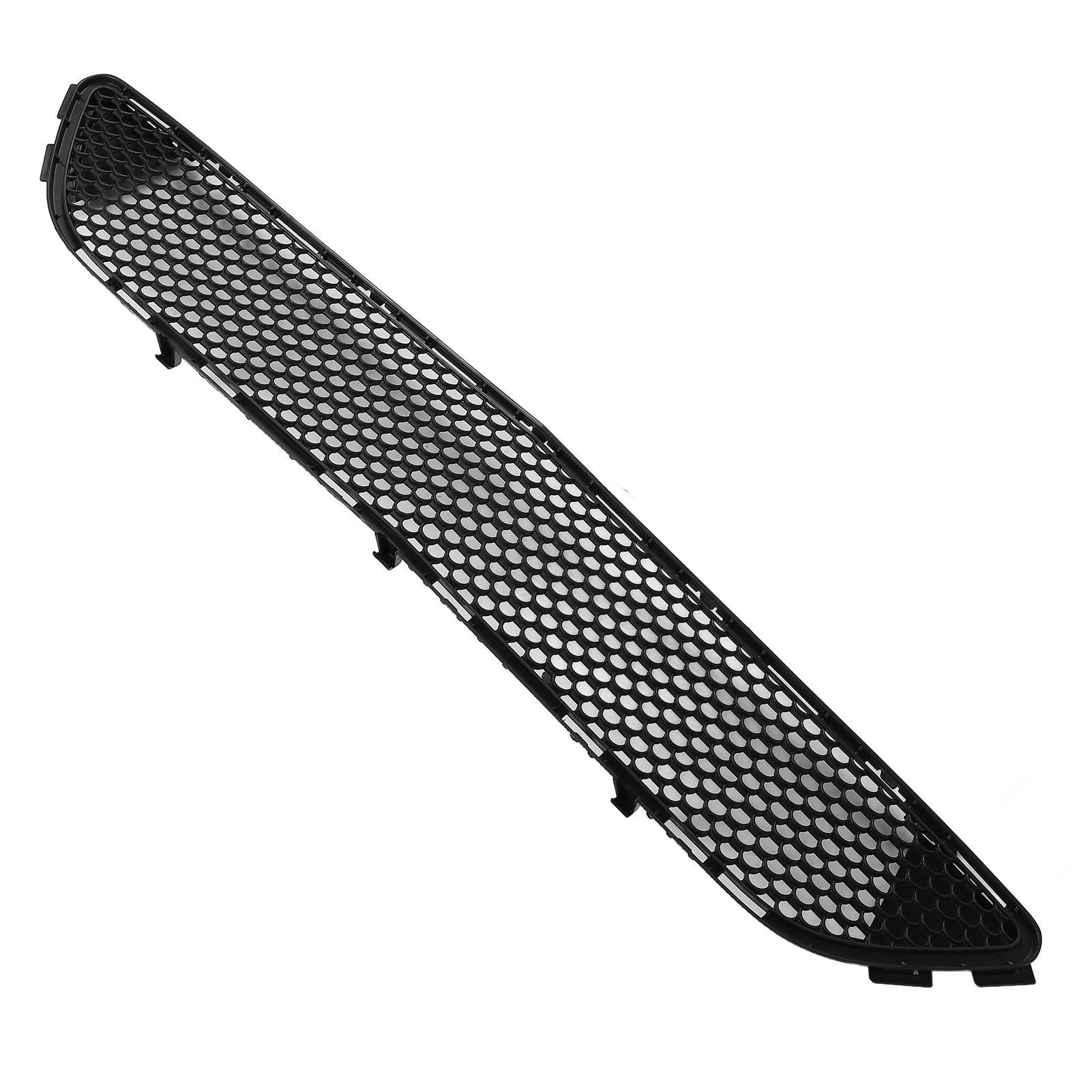 Center Mesh Grill Sturdy Easy Install Front Bumper Lower Grille High Strength 2048850153 for C-Class W204 Amg Line 2008 To 2011. 
