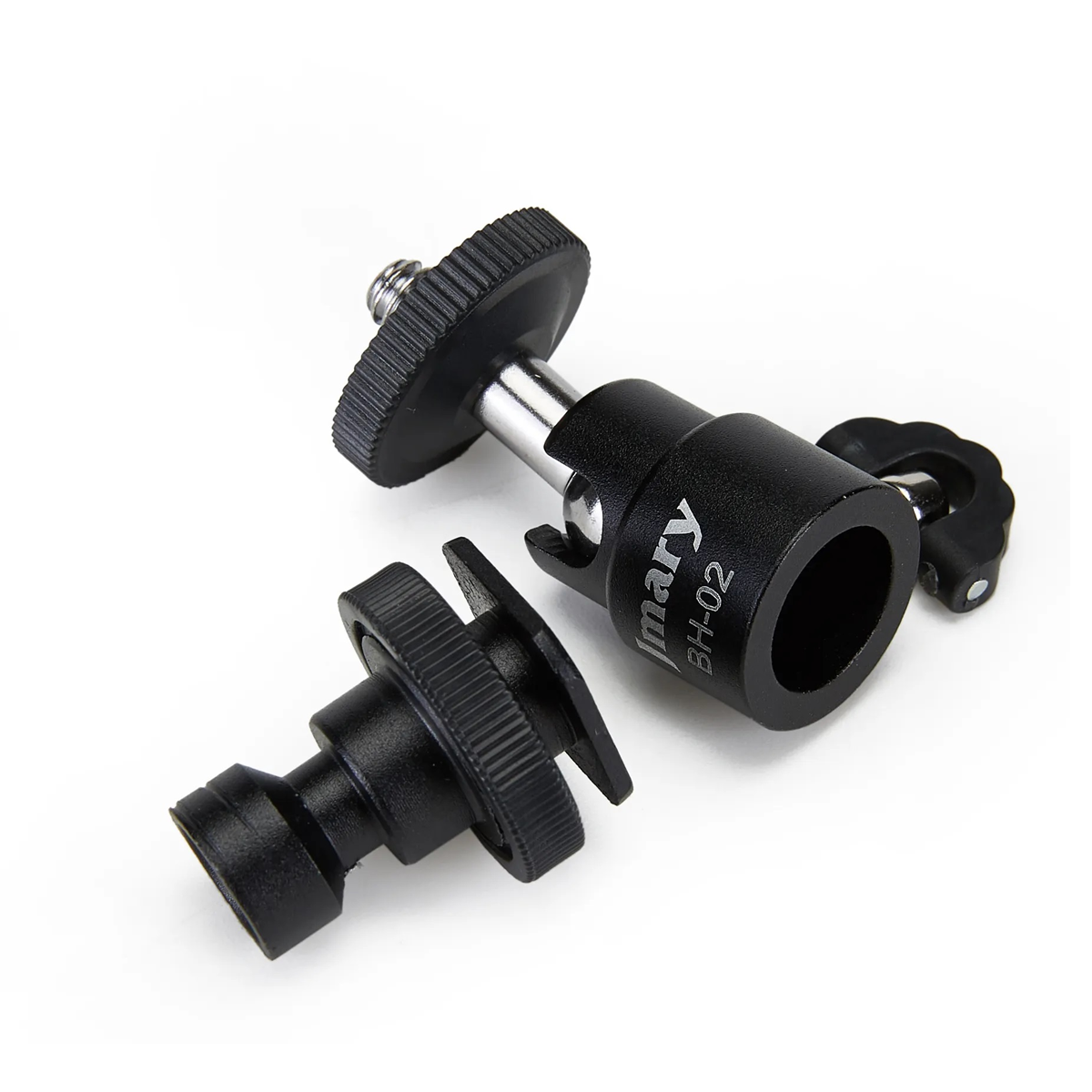 Jmary BH-02 Portable Phone Holder Mount With Cold Shoe 1/4'' Tripod Mount Stand. 