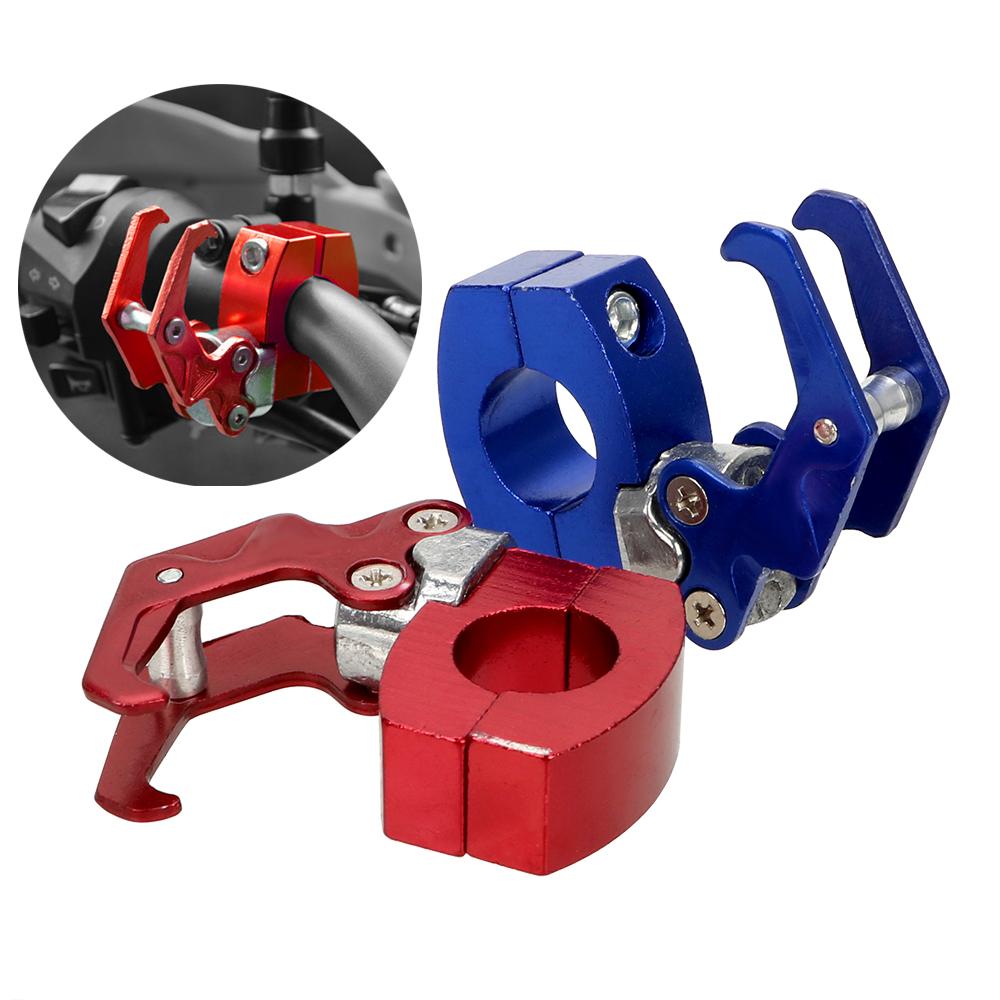 4 Colors Aluminum Alloy Storage Bag Holder Carry Easy Install Helmet Claw Hook Luggage Bag Hanger Motorcycle Bike bicycle Hook