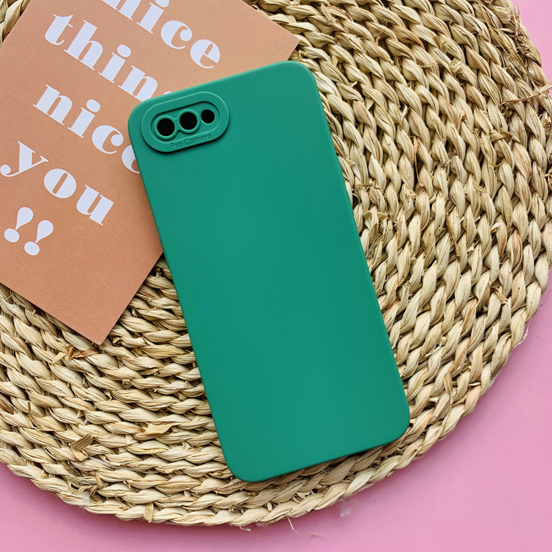 For OPPO A1K Phone Case Macaron Color Liquid Silicone Shockproof Soft Case For Oppo A1K Back Cover. 