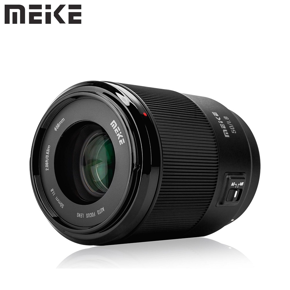 Meike 50mm f1.8 otomatik odaklama STM step Motor tam çerçeve portre Lens için Panasonic Lumix /Leica /Sigma l-montaj kamera
