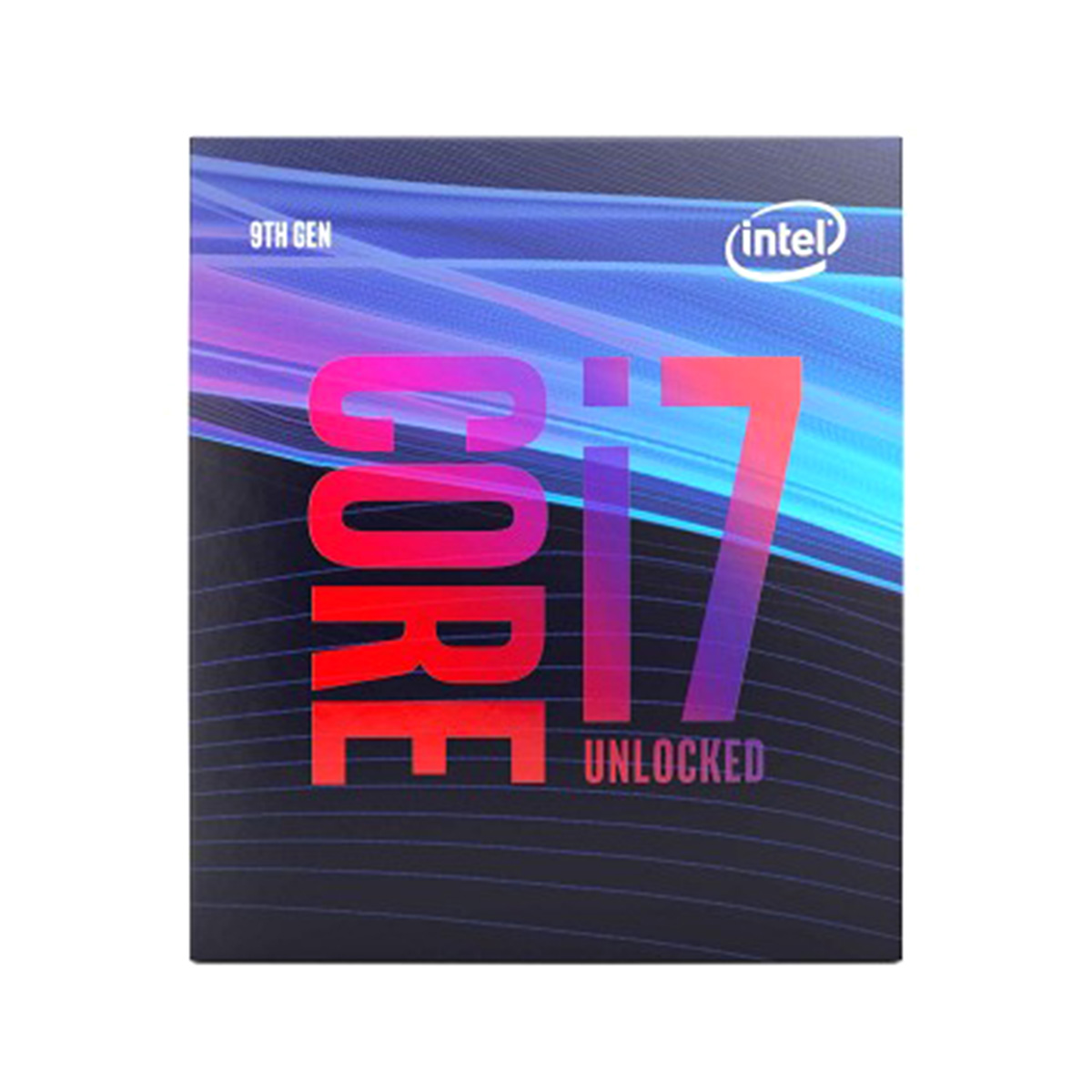 Intel 9th Generation Core i7-9700 Processor. 