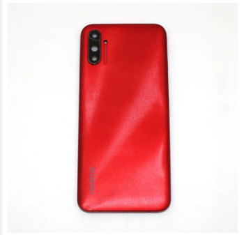 Realme C3 - ( Plastic ) Casing / Back Shell / Back Panel / Battery Cover / Back Door / Back Replacement Part with Button. 