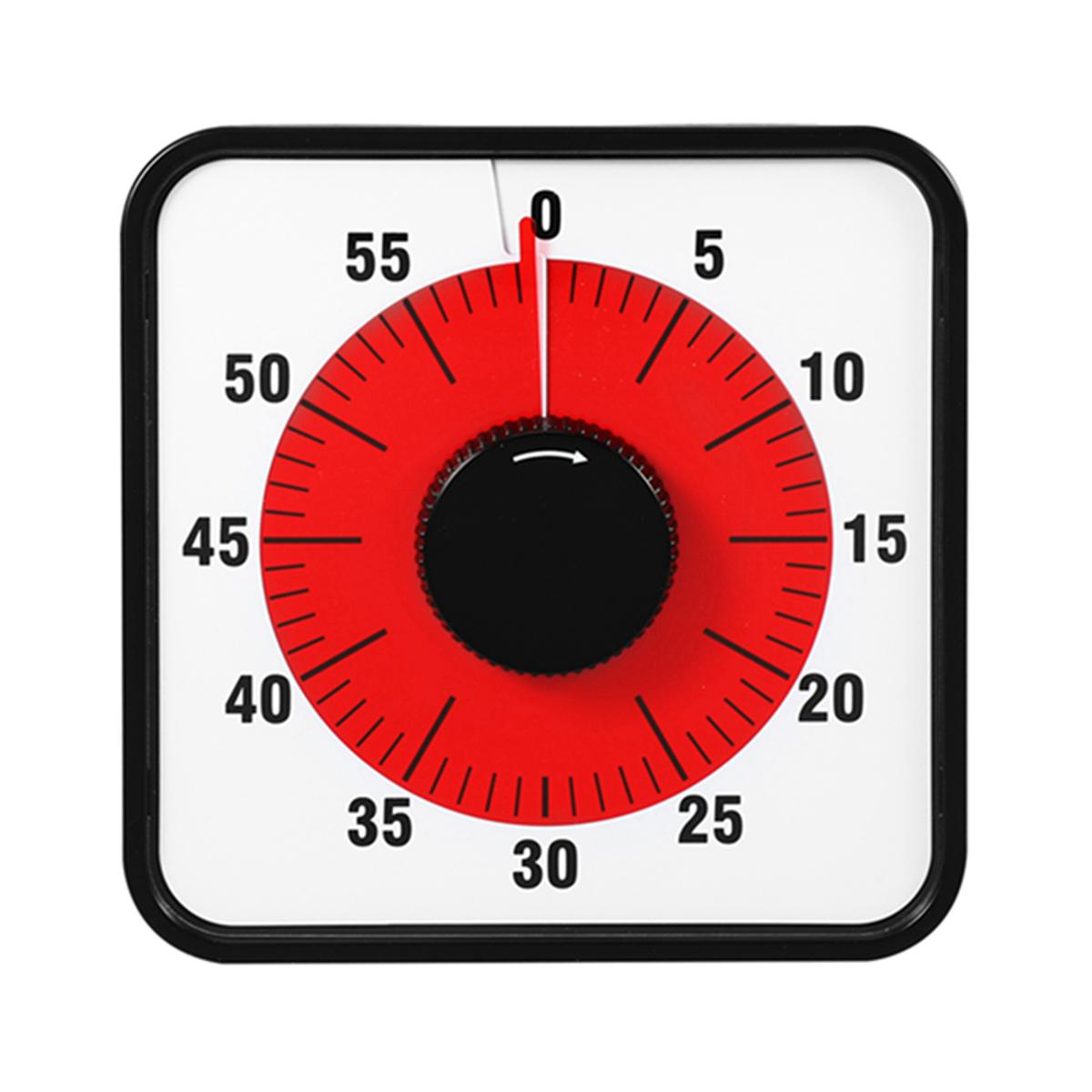 FORIDE 2X Vision Timer 60 Minute Timing Hind Leg Stand Countdown Clock Kitchen Baking Timer for Classrooms or Meetings