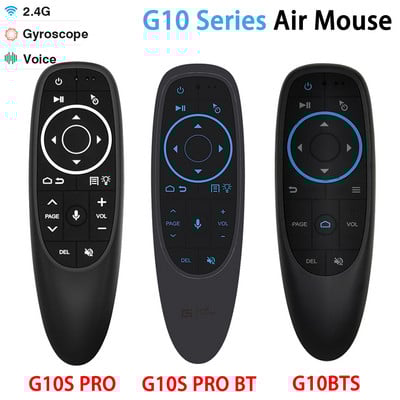 Air Mouse Remote Control  Voice Remote Control  for Smart TV, Laptop, Projector for Wireless Connection via USB Receiver Up to 10m. 