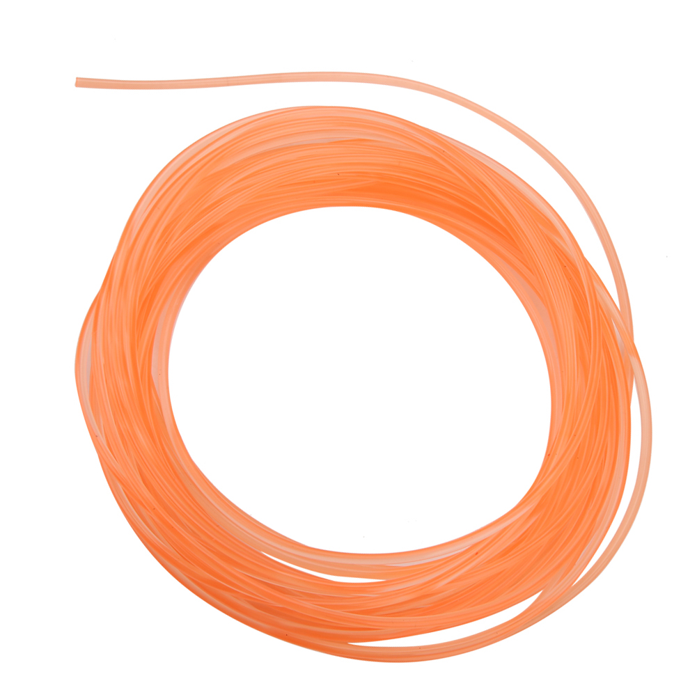 Transmission Belt Orange Smooth Surface PU Polyurethane Round for Drive. 