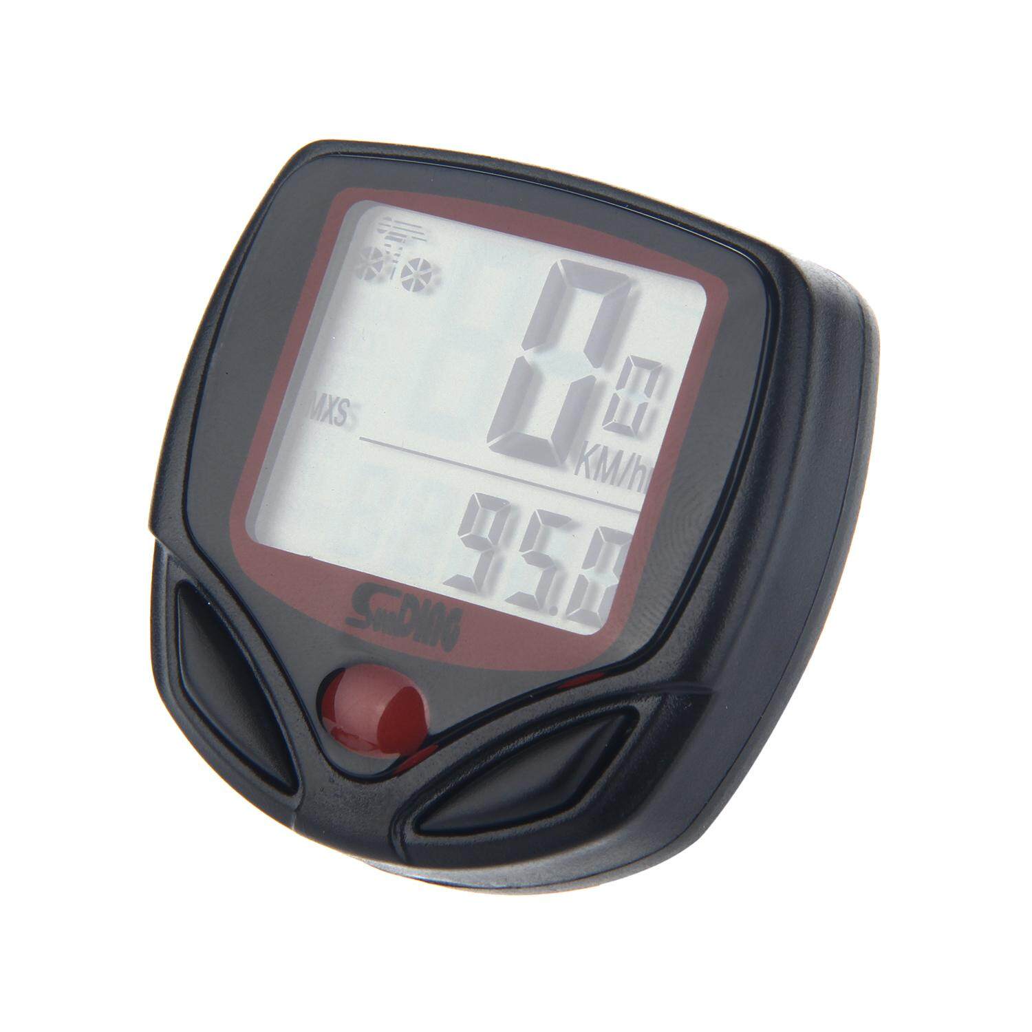Wireless Waterproof LCD Bike Computer Odometer Speedometer. 