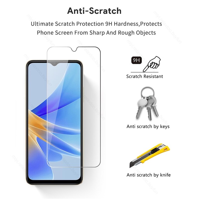 【2023 NEW】for oppo a17k 4G glass 2in1 camera protective glass opo orro a17 a17k a 17k 17 k 4G CPH2471 6.56. 