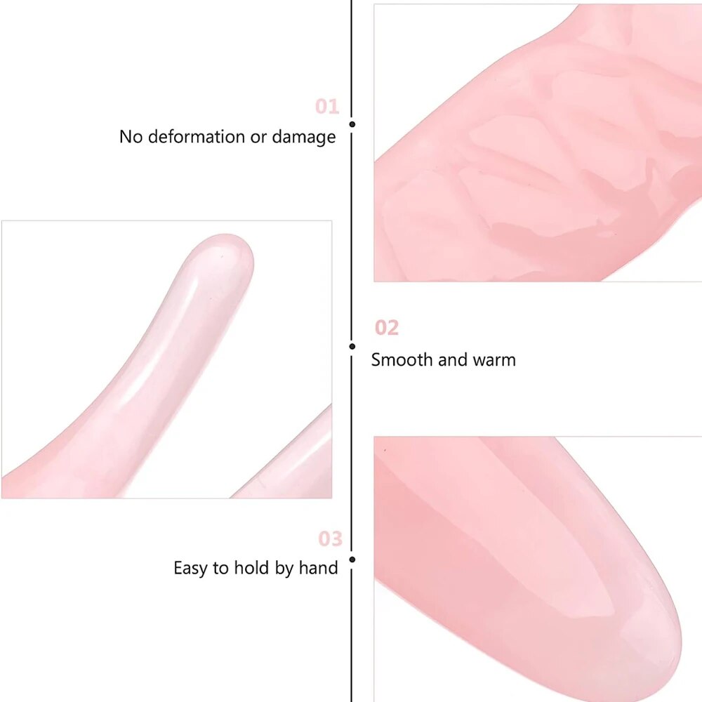 Gua Sha Facial Tools, Guasha Tool for Face, Massage Tool for Nose, Face and Body, Relieve Rhinitis, Tensions Reduce Puffiness. 