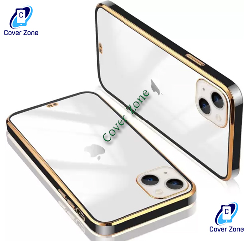 TM Global Store For iPhone 13 Camera Lens Protection Colorful Frame Chrome Phone case For iPhone 13 Back Cover