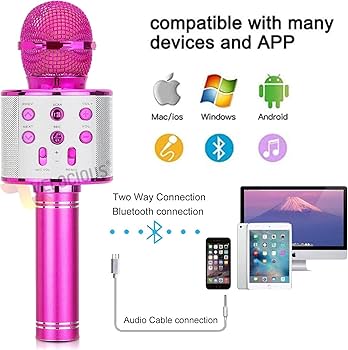 Wireless Bluetooth mouth Speaker Stand Radio Microphone Studio Recording Studio 858+ USB. 
